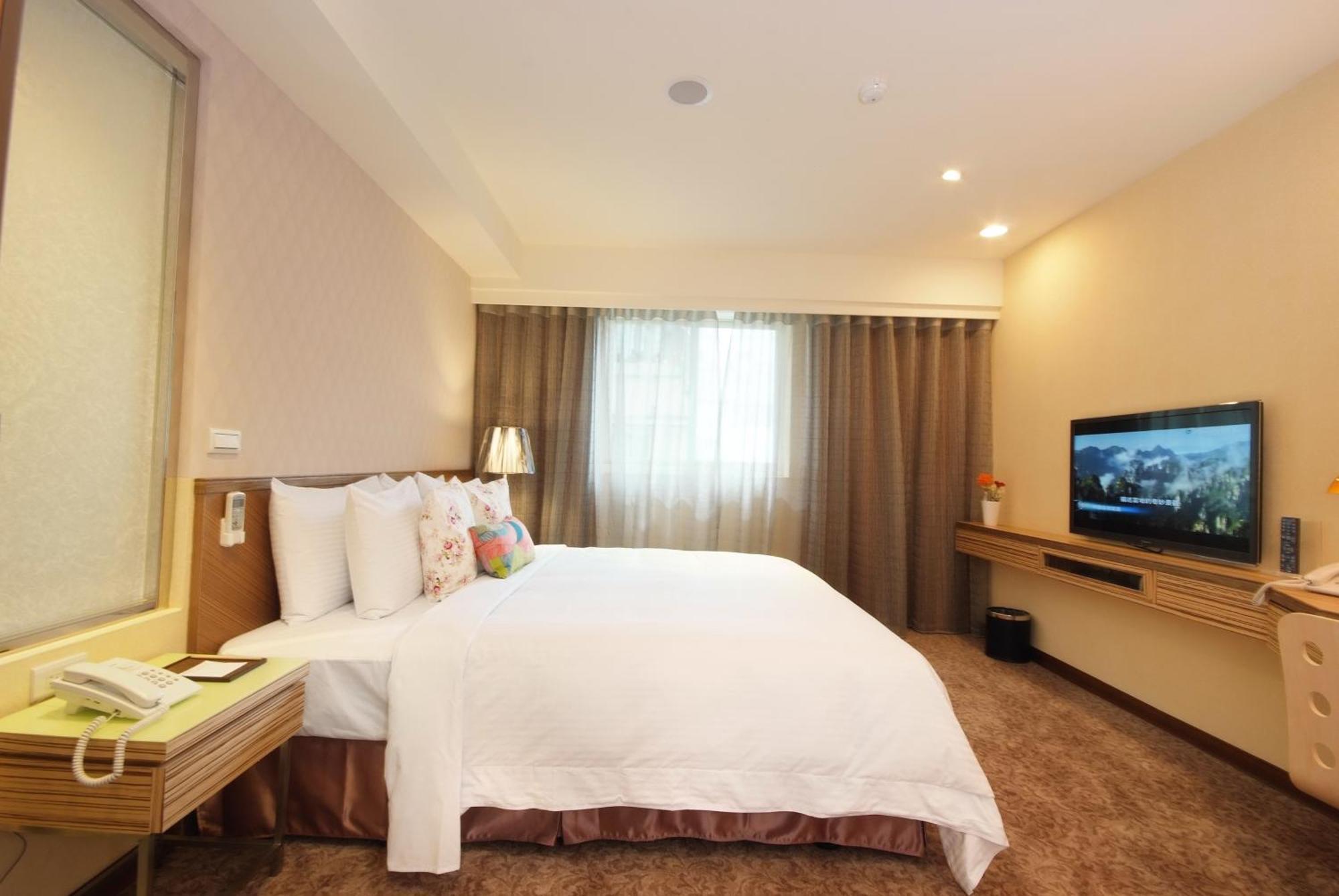 Nagahiro Hotel Tajpej Szoba fotó
